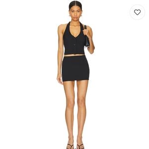ALL THE WAYS Brielle Skirt Set In Black Size XS 🖤✨